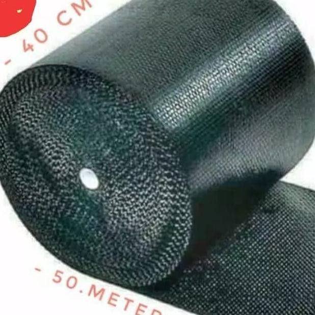 

BUBBLE WRAP 40CM X 50M BENING/ HITAM PLASTIK BUBLE ROLL BANDUNG PUTIH murah