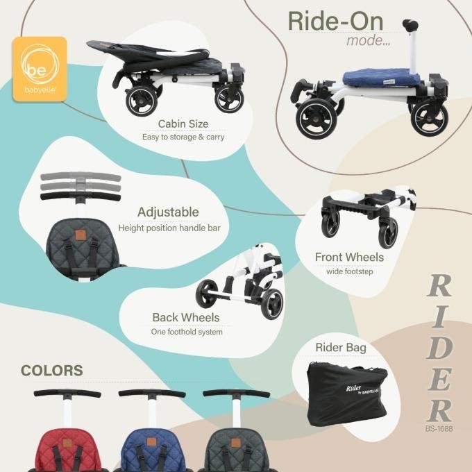 Promo Babyelle Rider 1688