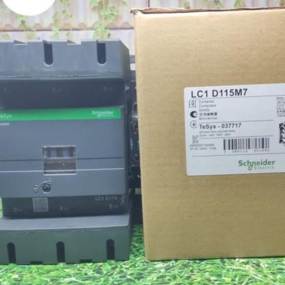 Contactor Kontaktor Lc1D115 Contactor Lc1D115 / Lc1D115M7 220V New Stok