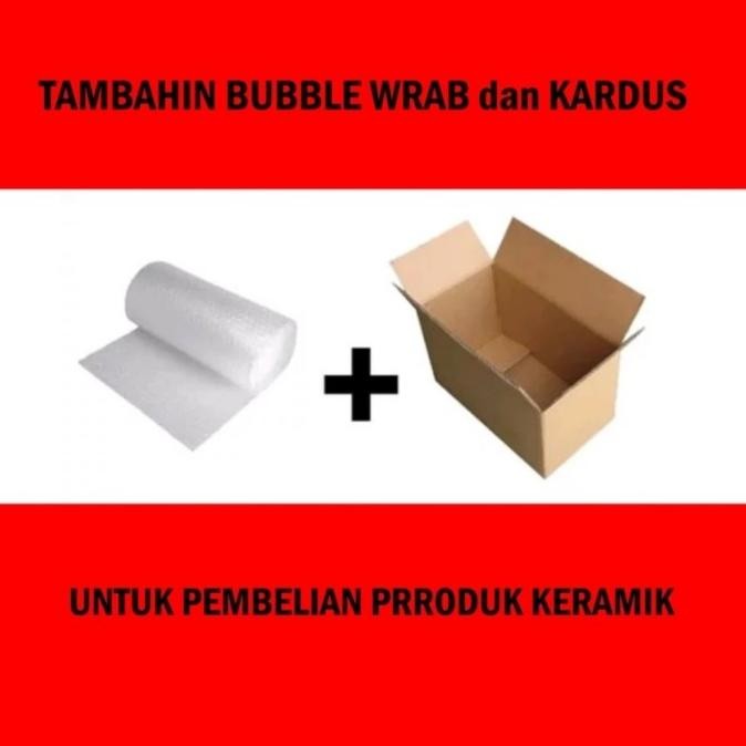 

Bubble Wrap Dan Kardus Extra Packing Untuk Pembelian Produk Keramik