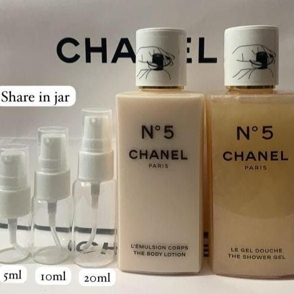 Murah Original|Share In Jar Chanel No 5 Body Lotion