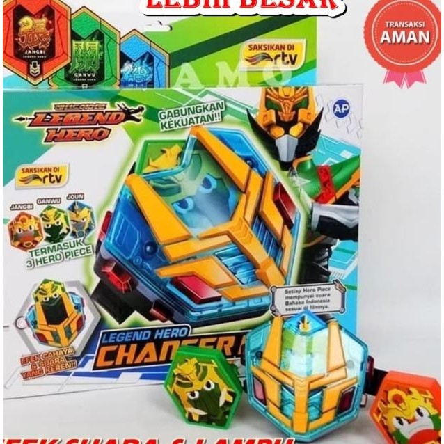 Mainan Legend Hero Changer D Delue Jam Tangan Ana Rtv Ni