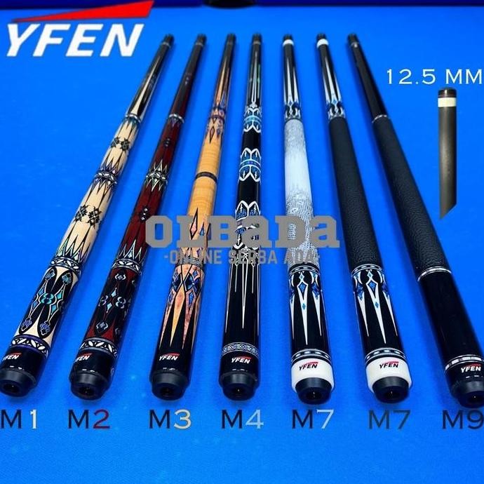 YFEN Stik Billiard CARBON / Stik Bola Billiard / Billiard Ball