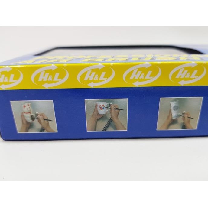 

AIR BRUSH KIT PEN BRUSH SPRAY GUN LUKIS MERK H&L