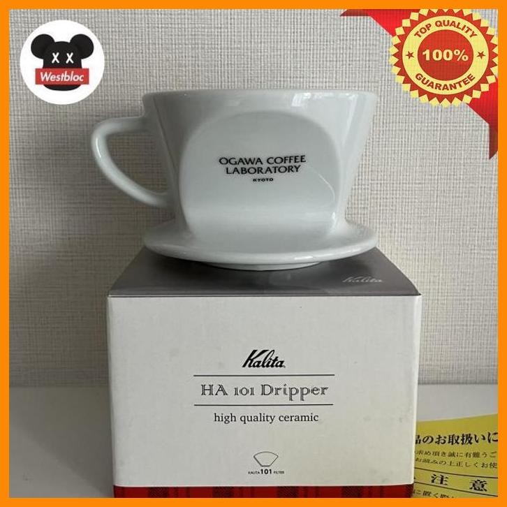 

[WES] OGAWA COFFEE LABORATORY KYOTO X KALITA HA 101 DRIPPER CERAMIC COFFEE JAPAN LIMITED EDITION - NOT ORIGAMI HARIO LA MARZOCCO AEROPRESS FRENCH PRESS GEISHA BLUE BOTTLE
