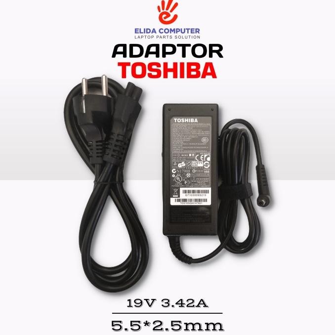 Produk Baru Adaptor Charger Toshiba Dynabook R730 R731 R732 R734 R741 19v 3.42a