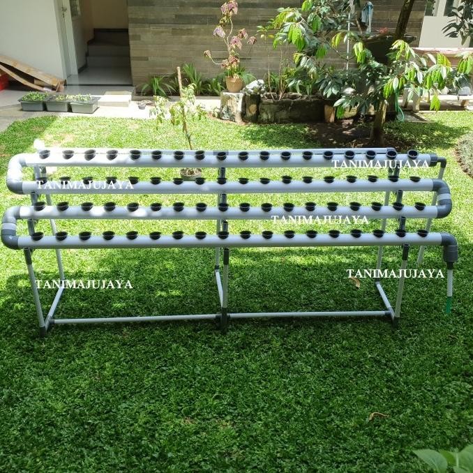 Terlaris Set Pipa Hidroponik Dft 72 Lubang Ready Stok