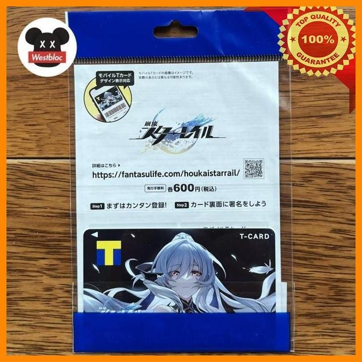 [WES] JINGLIU HONKAI STAR RAIL STARRAIL TSUTAYA JAPAN T-POINT CARD KARTU LIMITED EDITION OFFICIAL GO