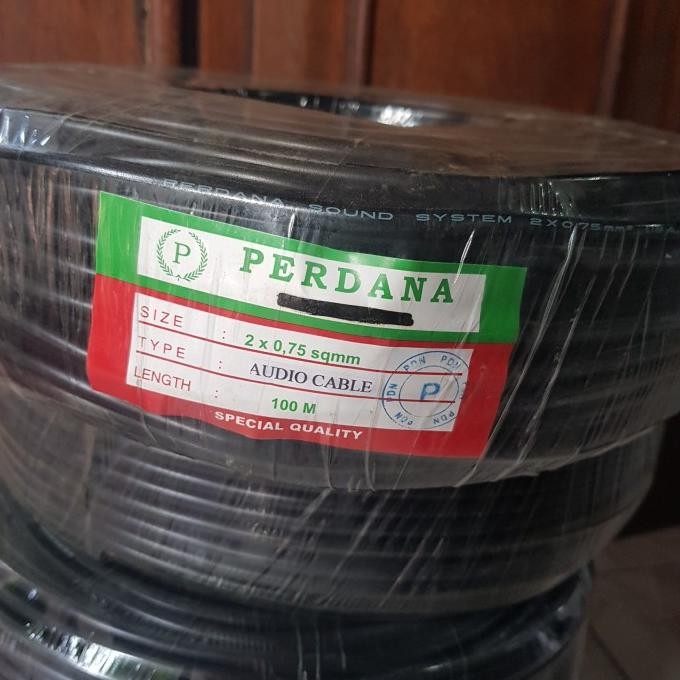 Kabel Nyyhy 2X0.75 100Mtr Serabut Kabel Audio 2X0.75Mm 100M Perdana New Stok