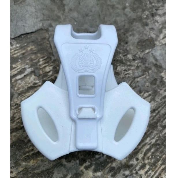 HOLSTER / SARUNG TEMPAT BORGOL PUTIH POLRI TACTICAL