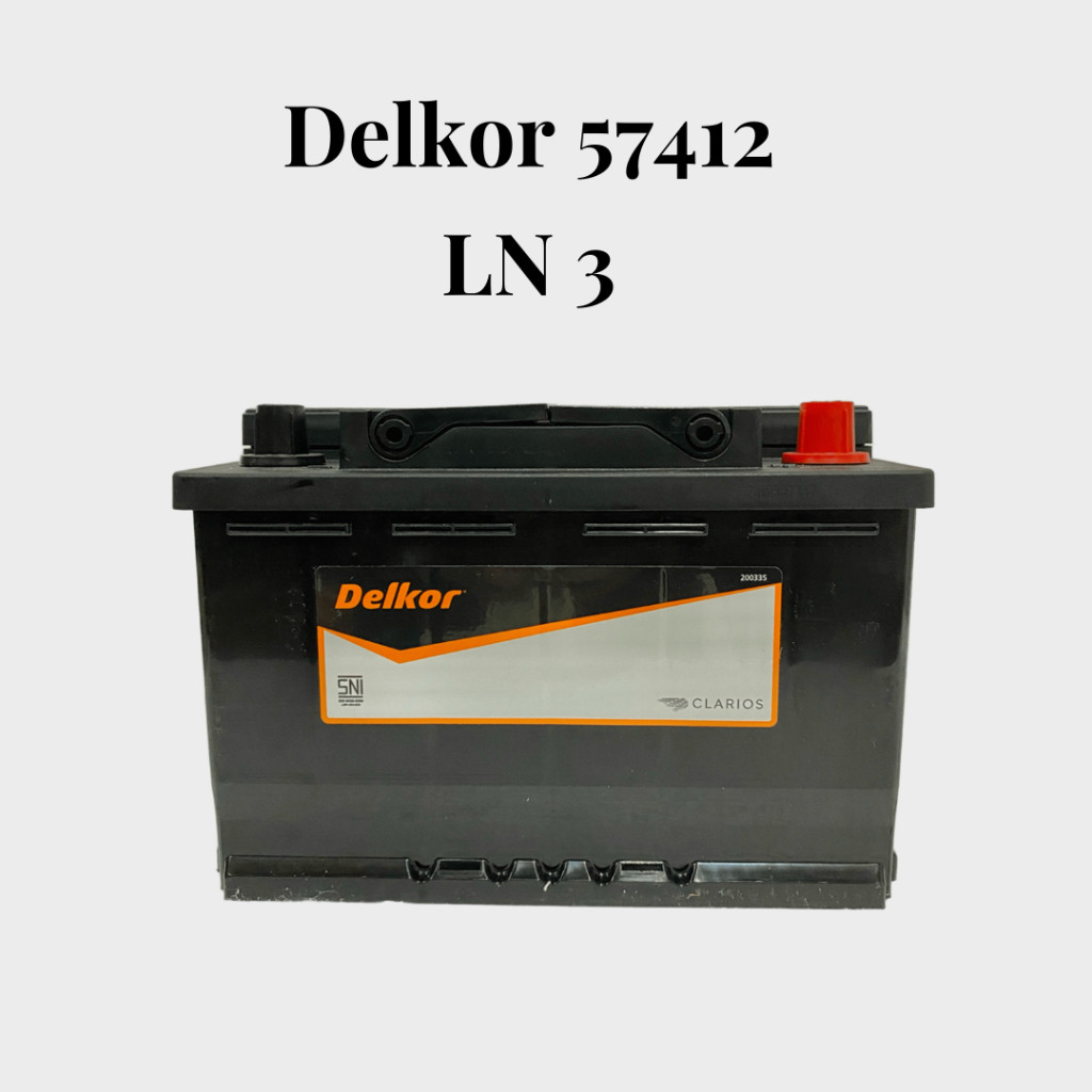 Aki Mobil Accu Kering Chevrolet Spin/Zavira/Delkor 57412 LN3 Accu Kering