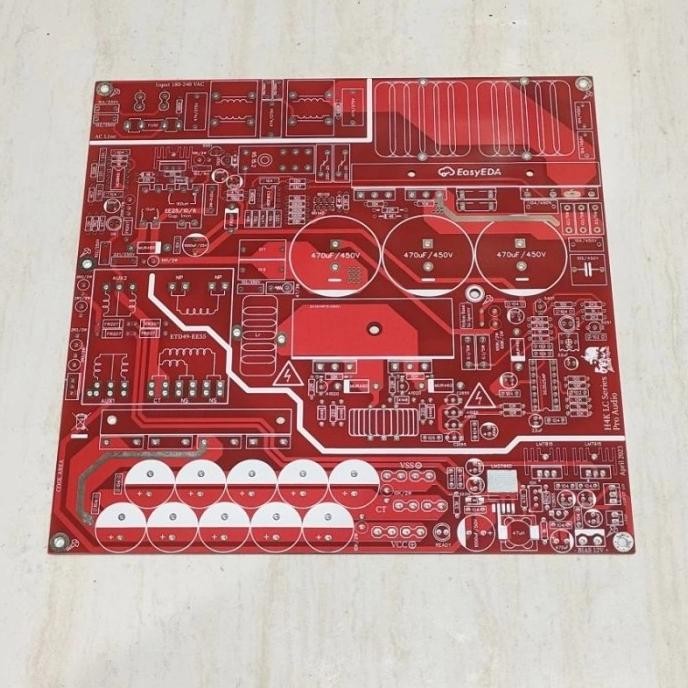 Pcb Smps Lc Resonant Pfc 4K++ For Audio Power Supply New Stok