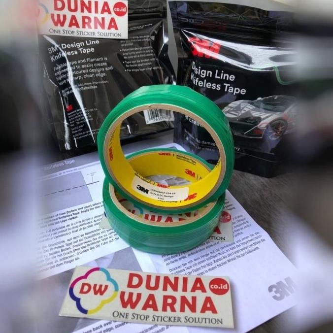 

3M DESIGN LINE KNIFELESS TAPE ALAT WRAP PREMIUM ANTI LECET CUTTER