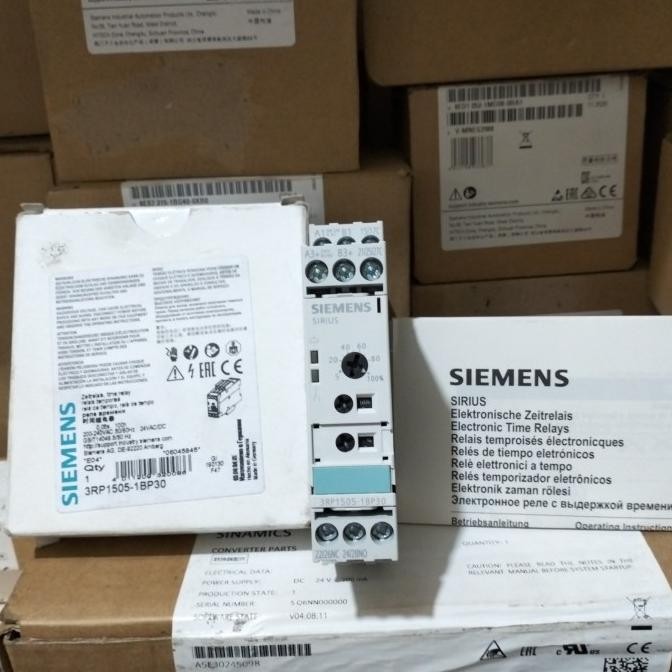 Time Relay 3Rp1505-1Bp30 Original Made In Germany New Stok