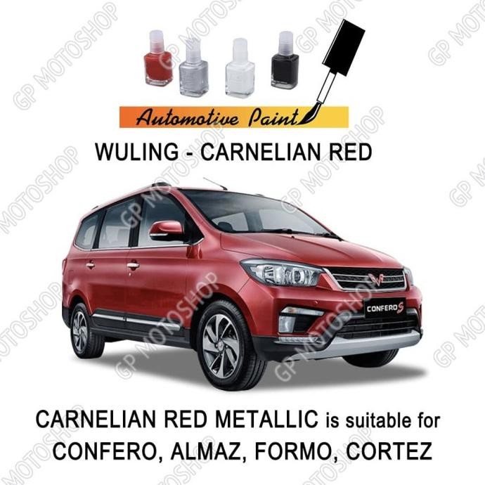 PENGHILANG BARET MOBIL CAT OLES WULING CARNELIAN RED MERAH METALIK