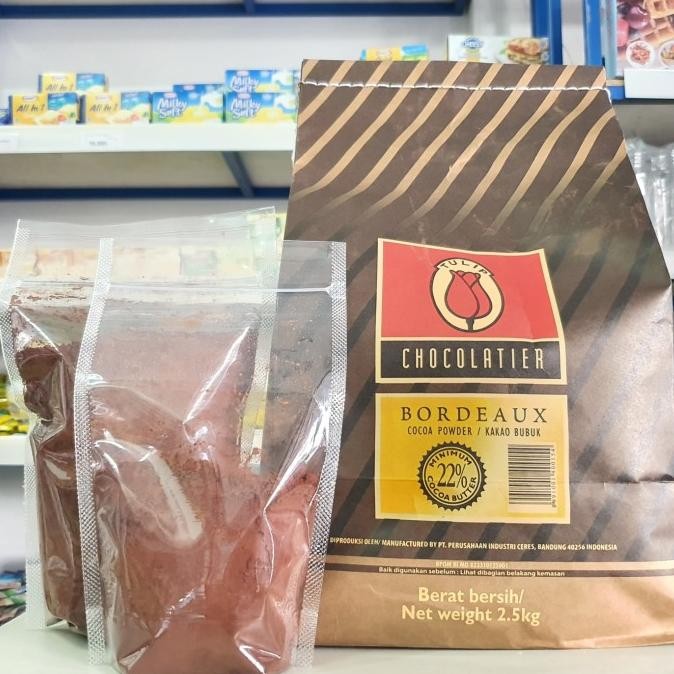 

BARU COKLAT BUBUK TULIP BORDEAUX / TULIP BORDEAUX COCOA POWDER 100GR,250GR