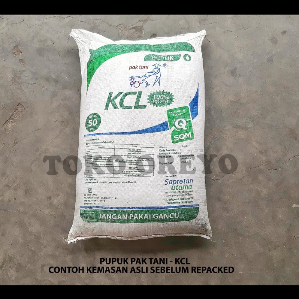 Dvc-78 Pupuk Pak Tani Kcl Putih 1 Kg Kemasan Repack