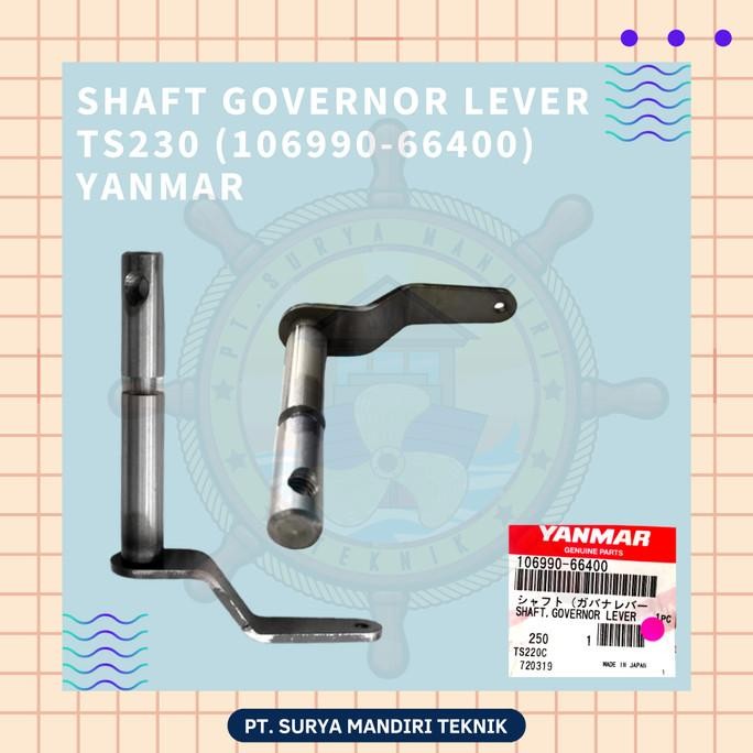 *#*#*#] SHAFT GOVERNOR LEVER TS230 106990-66400 YANMAR ASLI GENUINE
