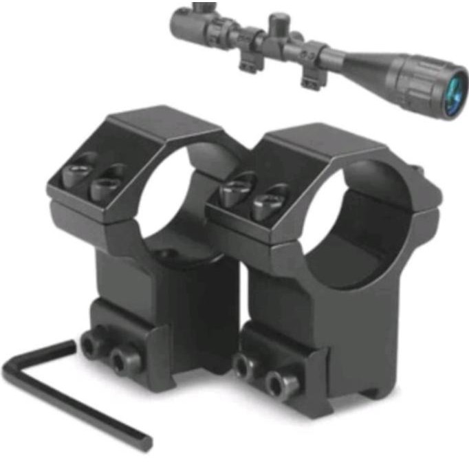 Terlaris BISA COD Mounting Tinggi OD 25 mm Rail 11 mm Mount Scope Teleskop SALE