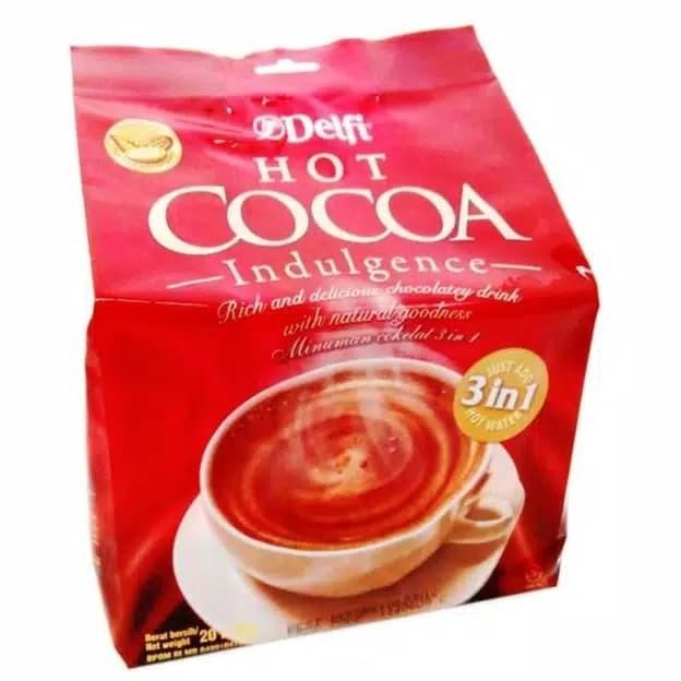 

BARU DELFI HOT COCOA 20 SACHET X 25GR (500GR)