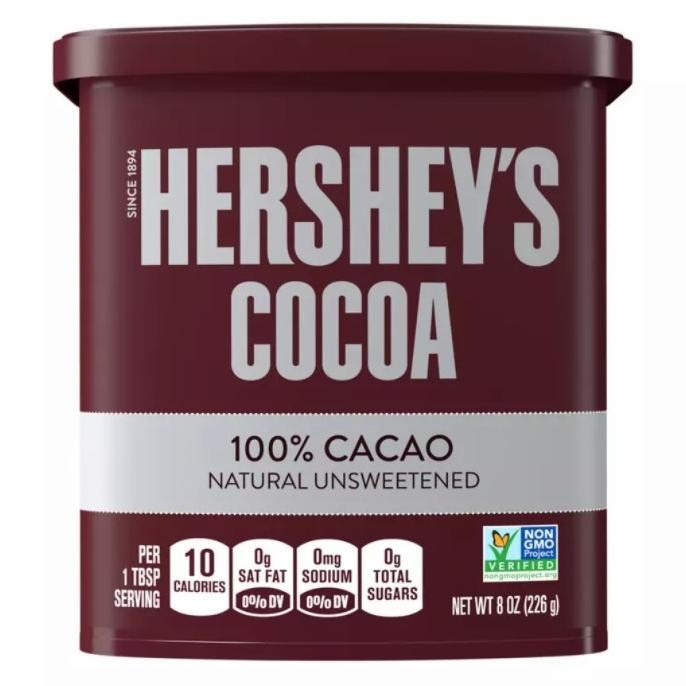

BARU HERSEYS COCOA COKELAT BUBUK 226G