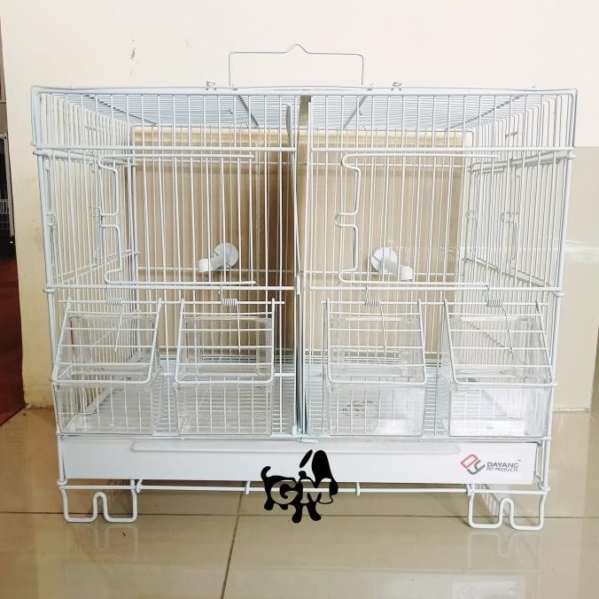 K501 Kandang Burung Besi Sekat Finch Blackstrouth Dayang Bird Cage