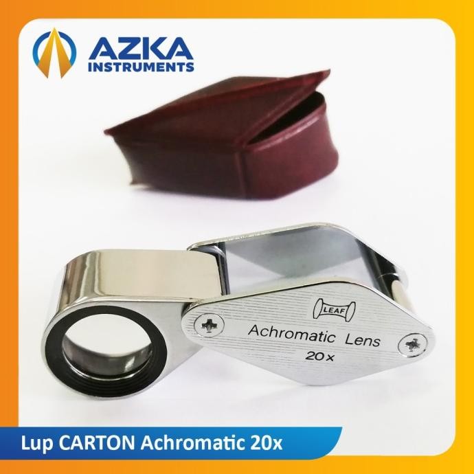 

Sale! Kaca Pembesar / Hand Lens / Loupe / Lup Geologi CARTON Achromatic 20x