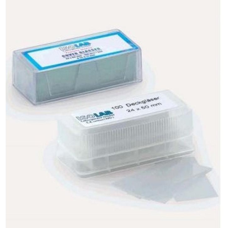 

Sale! Kaca Penutup Mikroskop 24 x 50mm Cover Microscope Deck Glass|Isolab