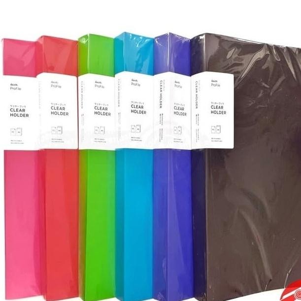 

ready Clear Holder Folio (F4) 40 pocket Daiichi hijau / display book murah