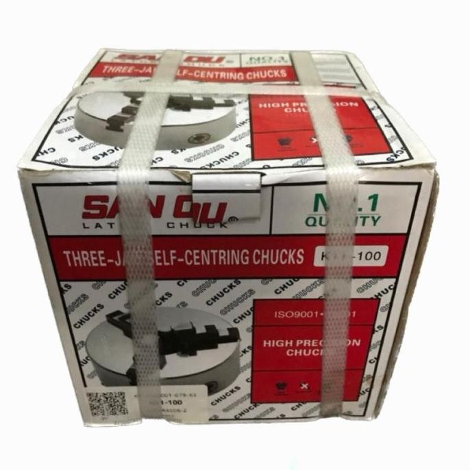 Chuck Bubut 4" 3 Jaw / Claw Bubut 3 Jaw / Catok Kepala Bubut 4 Inch murah