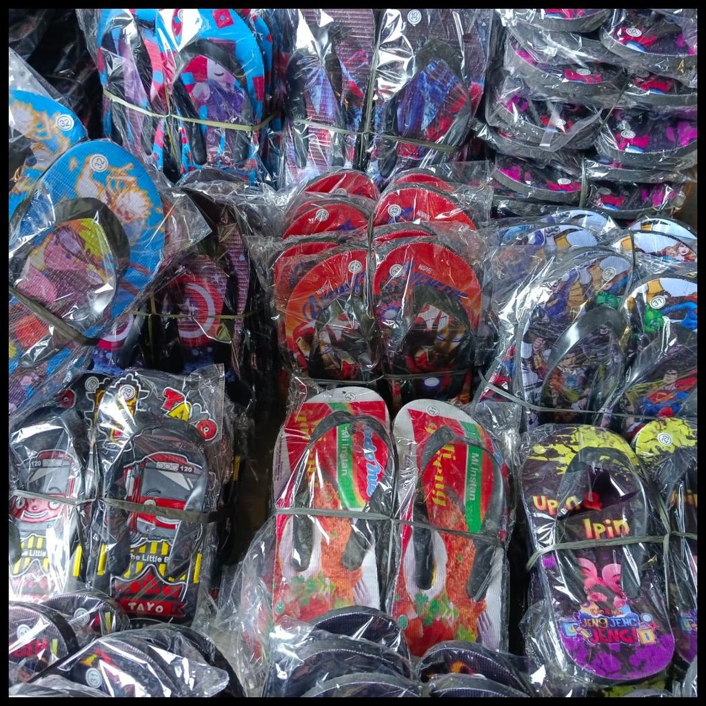 SANDAL GROSIR ANAK RANDOM 1 KODI