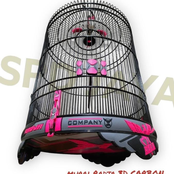 TERBARU SANGKAR MURAI RADJA RAJA PVC 3D (ONLY JAKARTA DAN SEKITARNYA