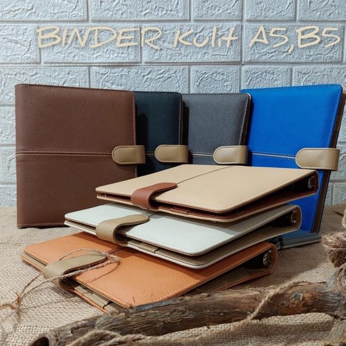 

ready Binder Ekslusif A5 B5, Cover Binder, Binder Kuliah, Binder Kulit murah