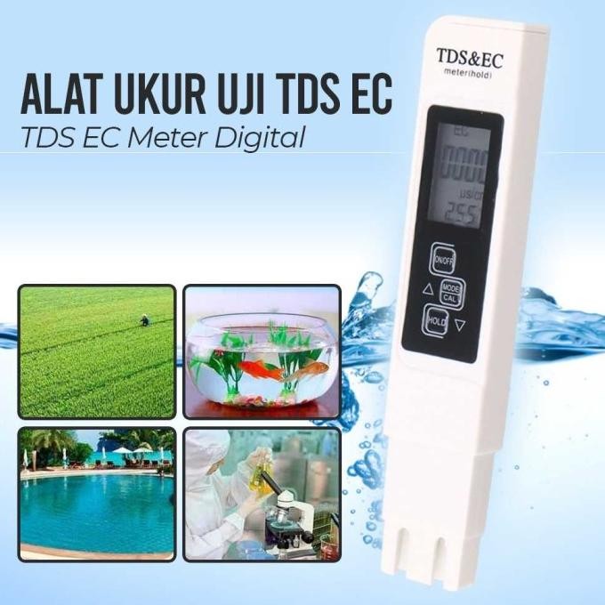 Soil Ph Meter Tester Tanah Alat Ukur Tds Ppm Ec Kualitas Air Aquarium Co