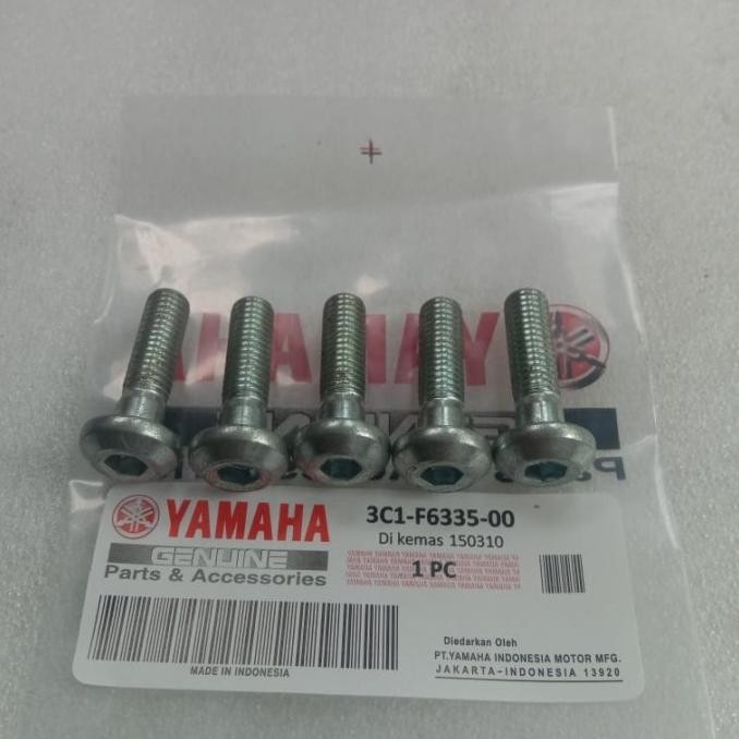 BAUT PIRINGAN CAKRAM DEPAN YAMAHA VIXION LAMA VIXION NEW SET 4PCS