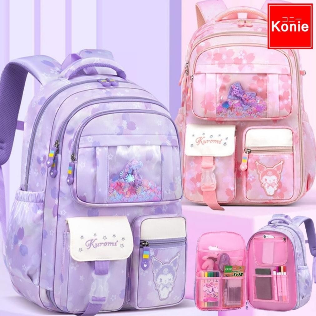GC27 TAS RANSEL SEKOLAH ANAK PEREMPUAN  SD SMP SMA MODEL KULKAS / TAS RANSEL ANAK  PEREMPUAN / TAS S