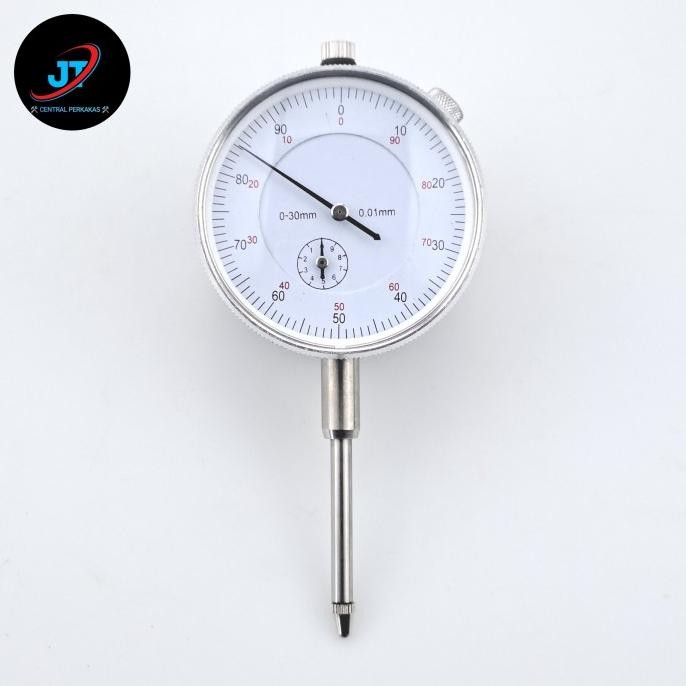 Dial Indicator 0-30Mm | Dial Gauge Tester Alat Ukur Kerataan Co