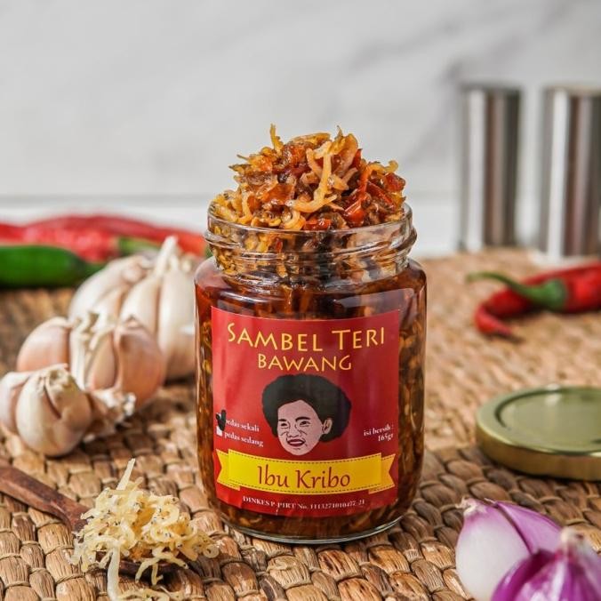 

Sale Sambel Teri Bawang Sambal Ibu Kribo Khas Bogor