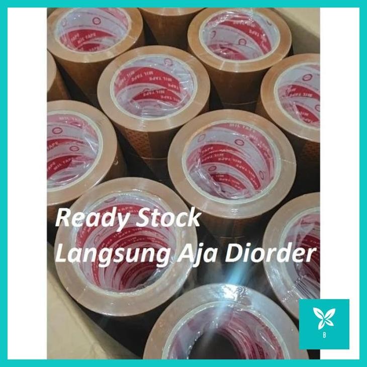 

LAKBAN MILTAPE 90 YARD BENING COKLAT LAKBAN OPP 2 INCH HARGA MURAH BERKUALITAS