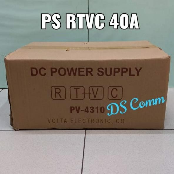 Power Supply Rtvc Pv-4310 New Ps Rtvc 40A Pv4310 Power Supply 40A Rtvc New Stok