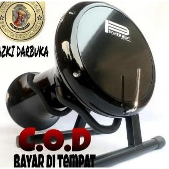 TERMURAH DARBUKA 8 INCI /HITAM GILAP + KUNCI L