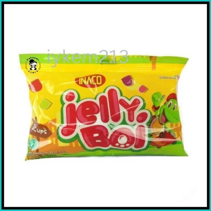 

( JSO ) INACO JELLY BOI ISI 3 CUP 33GR SNACK CEMILAN AGAR AGAR NATA DE COCO JELLY