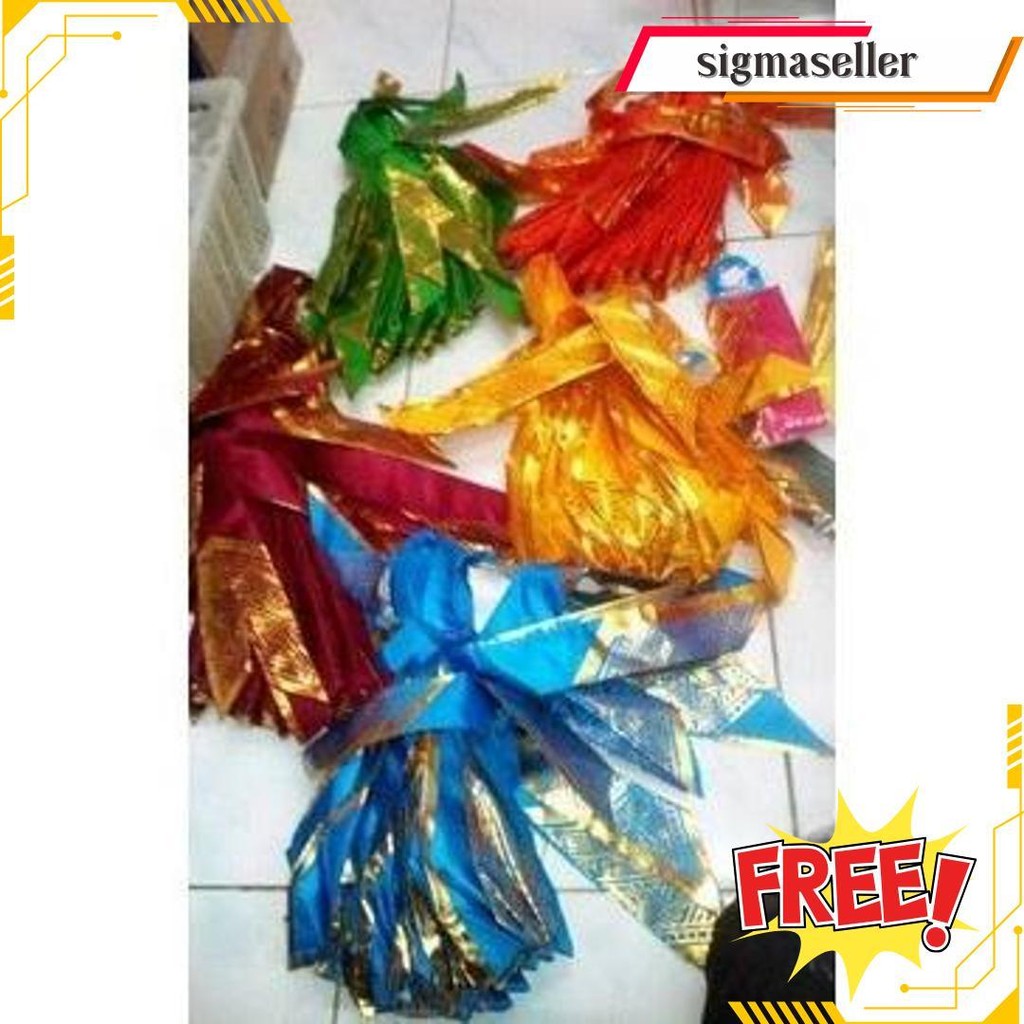 Fiulina - Udeng Bali / Ikat Bali Original Model Setengah Jadi Cod