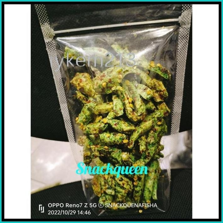 

BASRENG BASO GORENG PEDAS BUMBU CABE HIJAU ISI 100GRAM