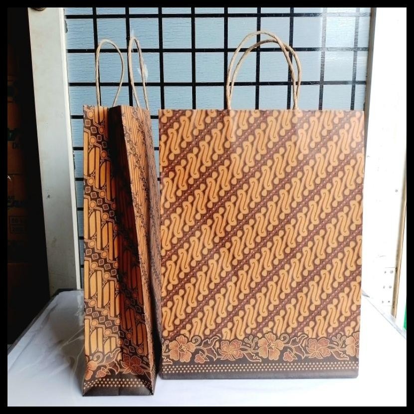 

Ready Paper Bag Kiky Kraft Batik Xl ( Pak ) [ Original ] {Terlaris|Best Seller}