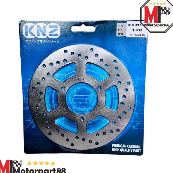PIRINGAN DISC CAKRAM REM DEPAN JUPITER Z1 3 LUBANG BAUT VEGA FORCE KNZ TERBARU