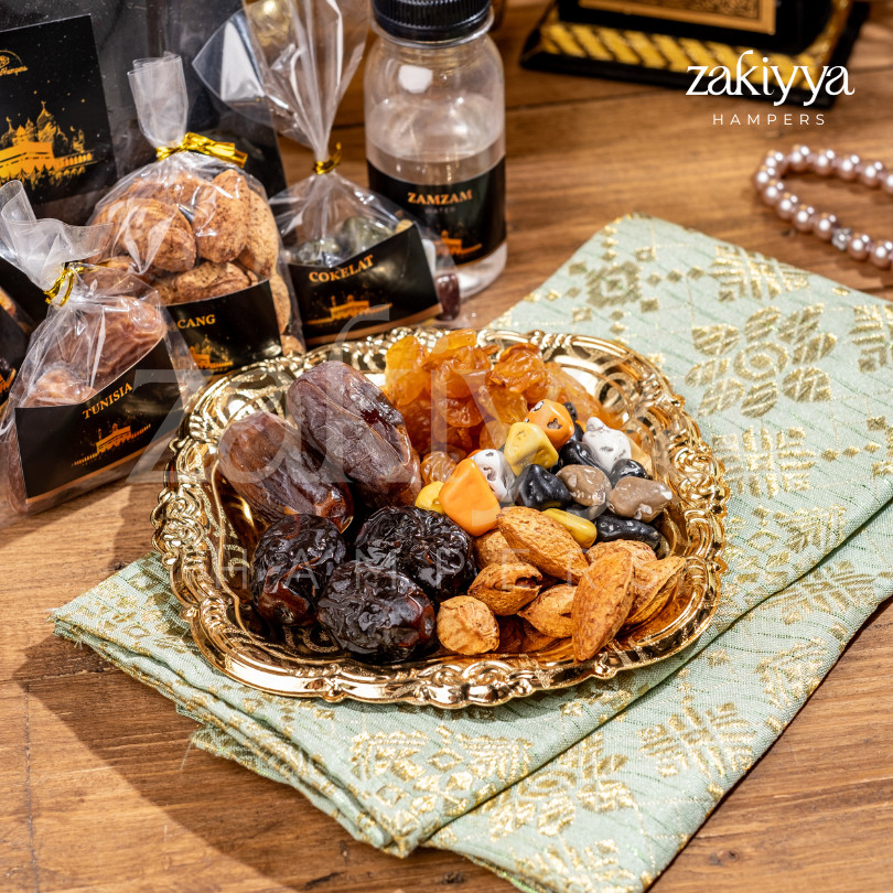 

HJ [5 Paket Hampers] Hampers Paket Oleh-Oleh / Souvenir Haji Umroh Premium Paket Fancy Angelonia