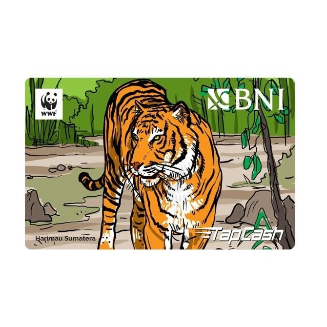 New WWF Official Store - Tap Cash BNI Uang Elektronik kartu E-Toll Kartu Tol