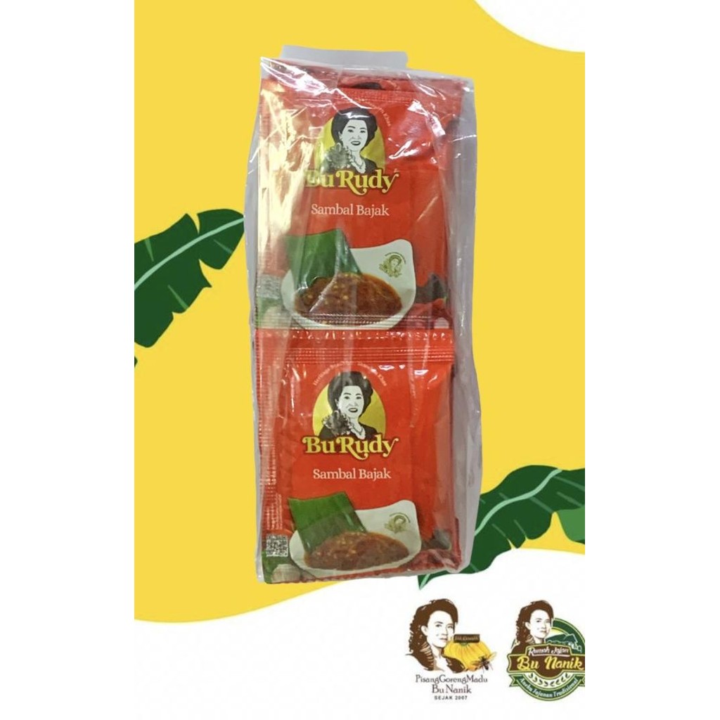 

Sale Sambal Bajak Sachet Bu Rudy Surabaya