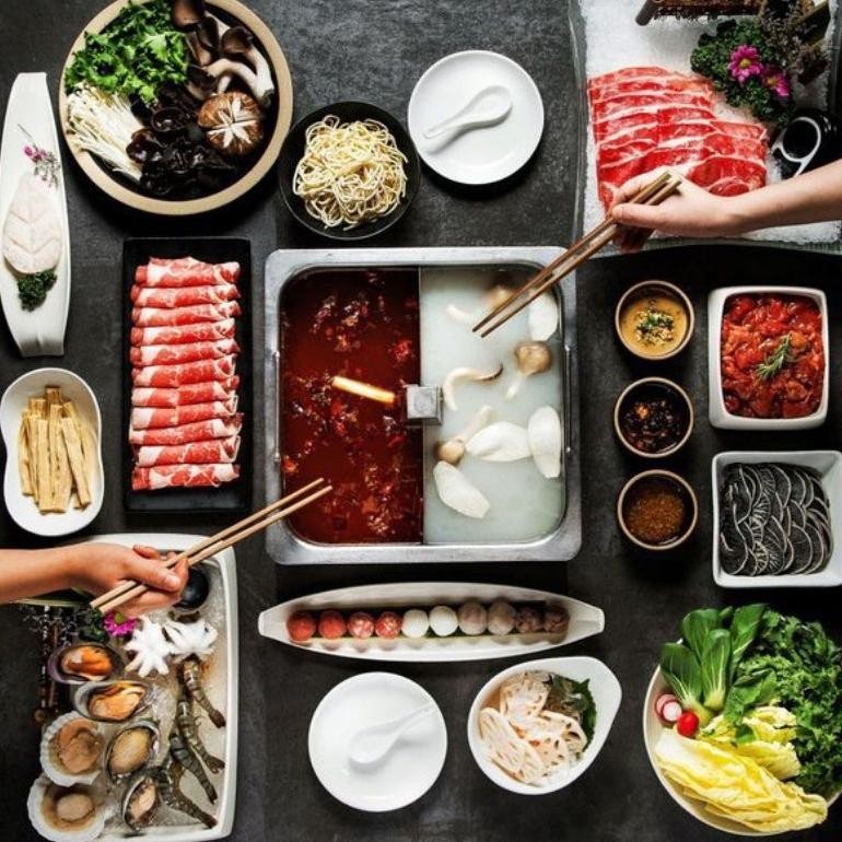 

fb-43 Haidilao Bumbu Shabu Shabu Bumbu Instant Hotpot Aneka Rasa Terlaris Viral